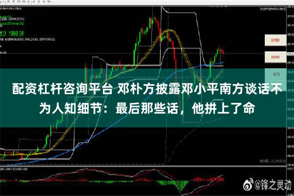 配资杠杆咨询平台 邓朴方披露邓小平南方谈话不为人知细节：最后那些话，他拼上了命