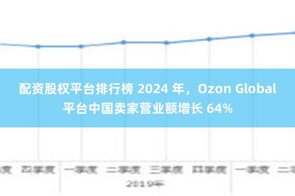 配资股权平台排行榜 2024 年，Ozon Global平台中国卖家营业额增长 64%